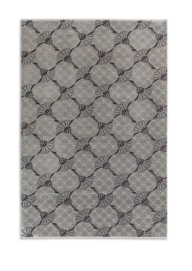 JOOP! Teppich CORNFLOWER DOUBLE 200 x 300 cm silberfarbig