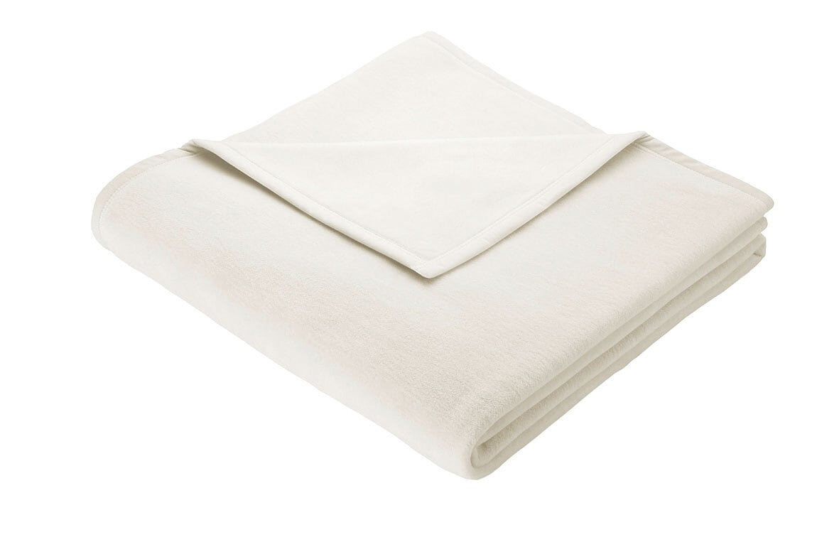 Biederlack Wohndecke COTTON HOME 150 x 200 beige