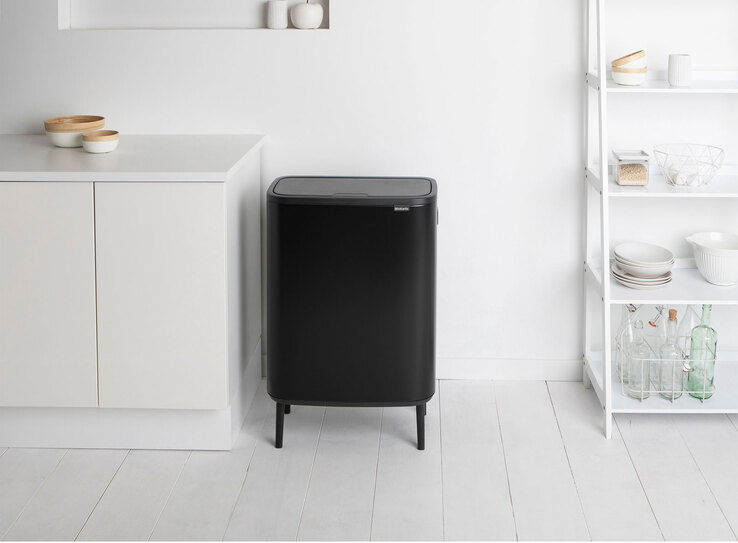 brabantia Mülleimer BO TOUCH BIN HI 60 Liter matt black