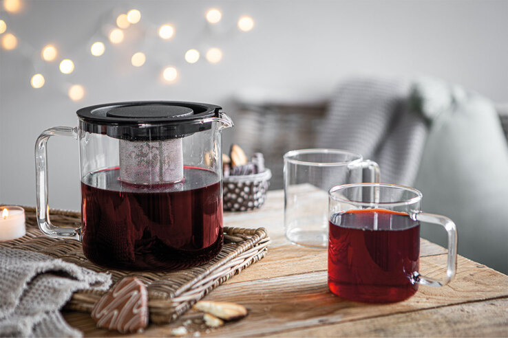 BOHEMIA SELECTION Kanne 1300 ml Glas