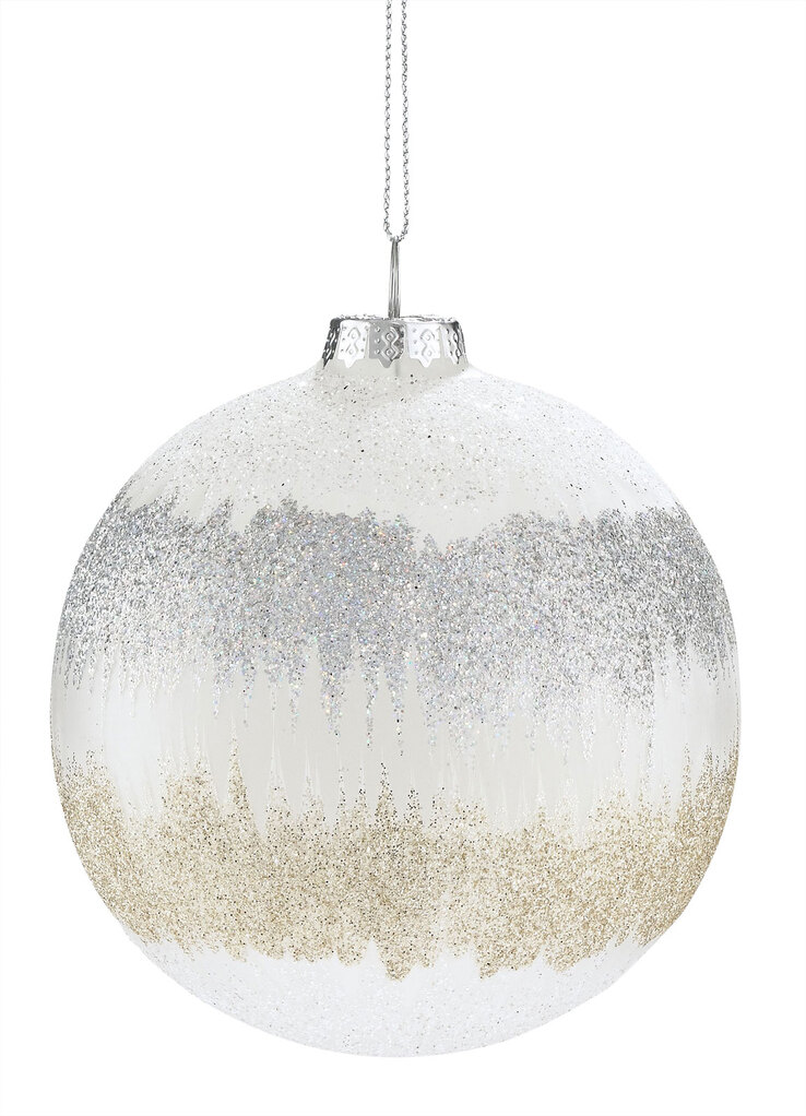 casaNOVA Weihnachtskugel GOLDENE PRACHT 10 cm