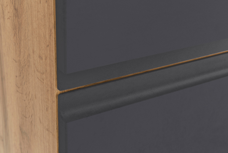 Bad-Hochschrank GENT grau