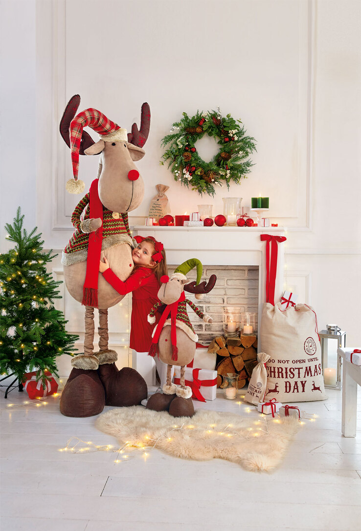 casaNOVA Weihnachtsdeko Beutel DO NOT OPEN UNTIL 50 x 73 cm
