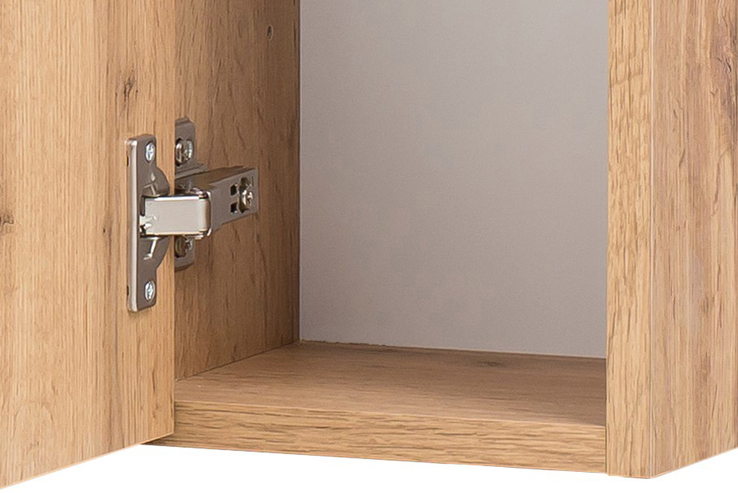 Bad-Spiegelschrank GENT braun MDF-Tür rechts
