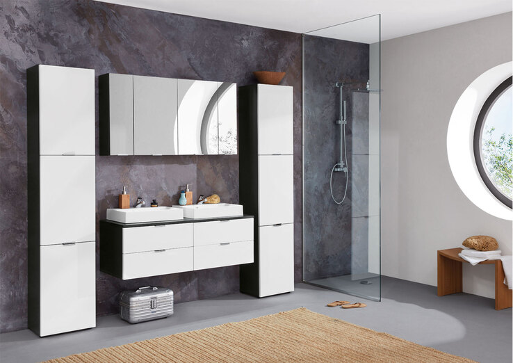 Spiegelschrank CONCEPT ONE Graphitgrau