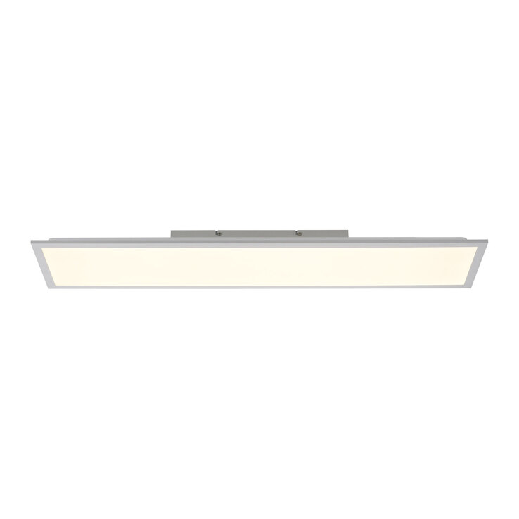JUST LIGHT LED Deckenlampe FLAT 25 x 100 cm weiß