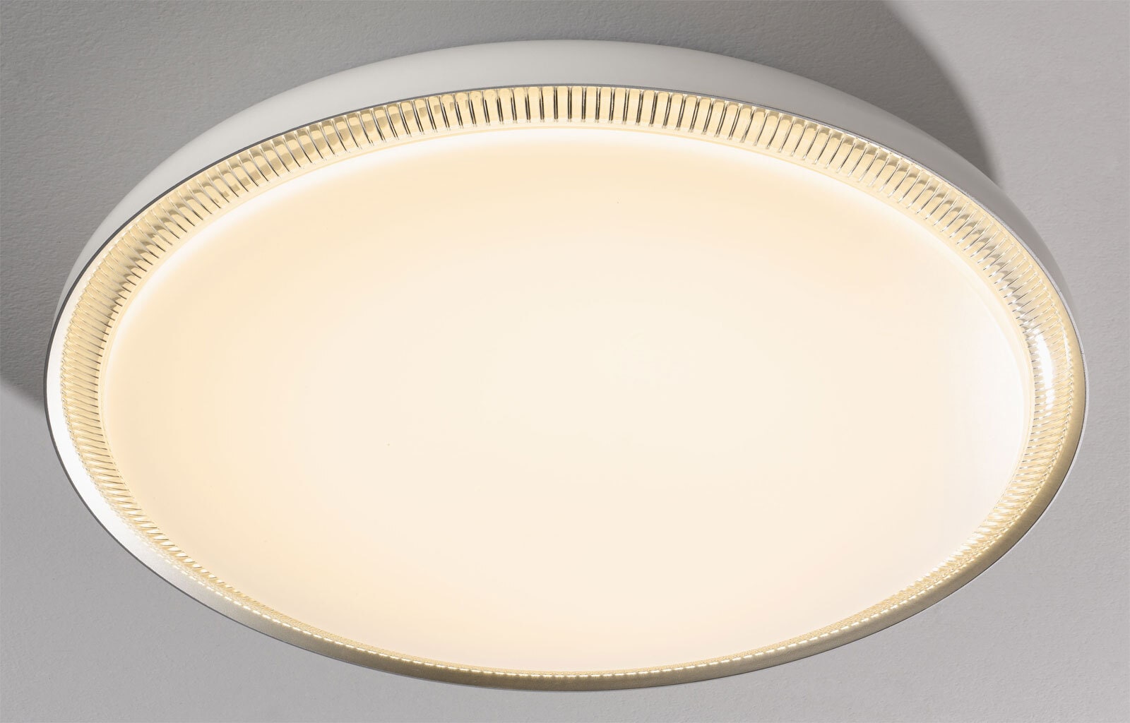 casaNOVA LED Deckenlampe BOTT 42 cm weiß