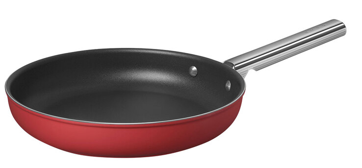 SMEG Bratpfanne 28 cm rot