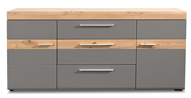 LIV´IN Sideboard LUCERA braun/ grau