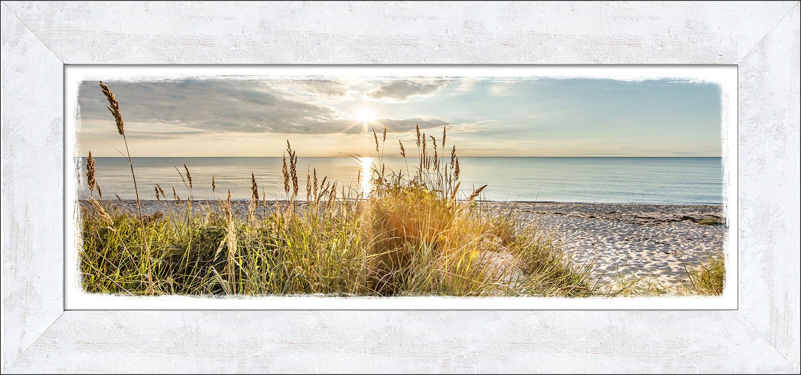 PRO ART Framed-Art Bild WILDER STRAND 94 x 44 cm