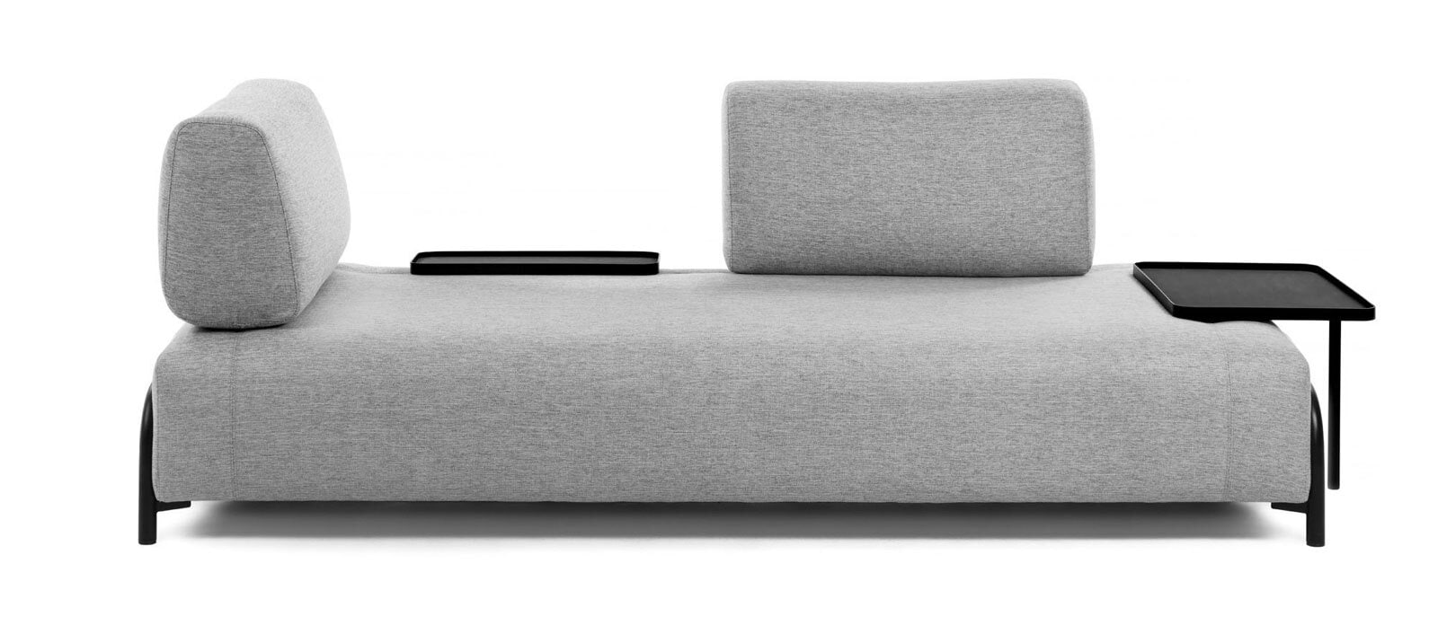 Kave Home Sofa 3-Sitzer COMPO hellgrau