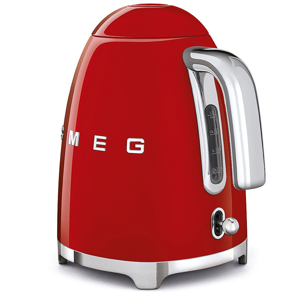 SMEG Wasserkocher 1700 ml rot