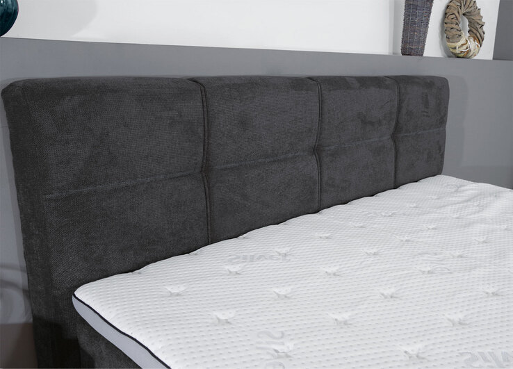 Boxspringbett PORTAGE 160 x 200 cm anthrazit