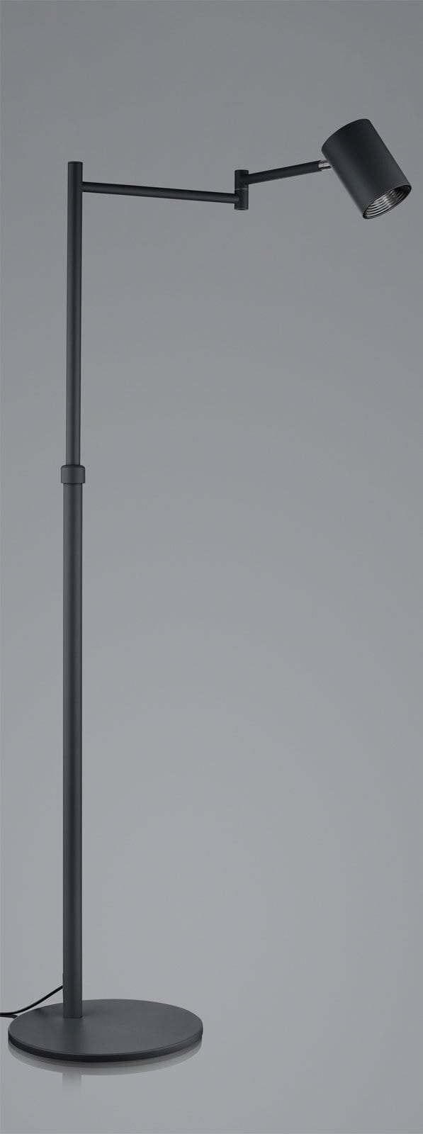 B-LEUCHTEN LED Stehlampe PEPE 133 cm schwarz