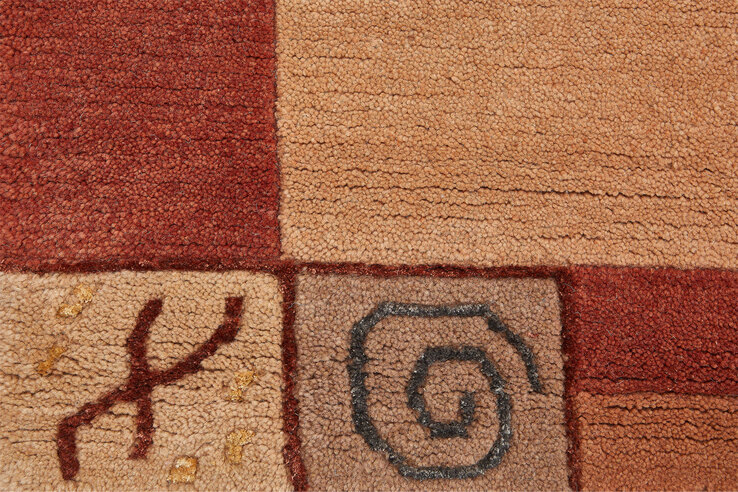 Teppich MANALI 80 x 200 cm orange
