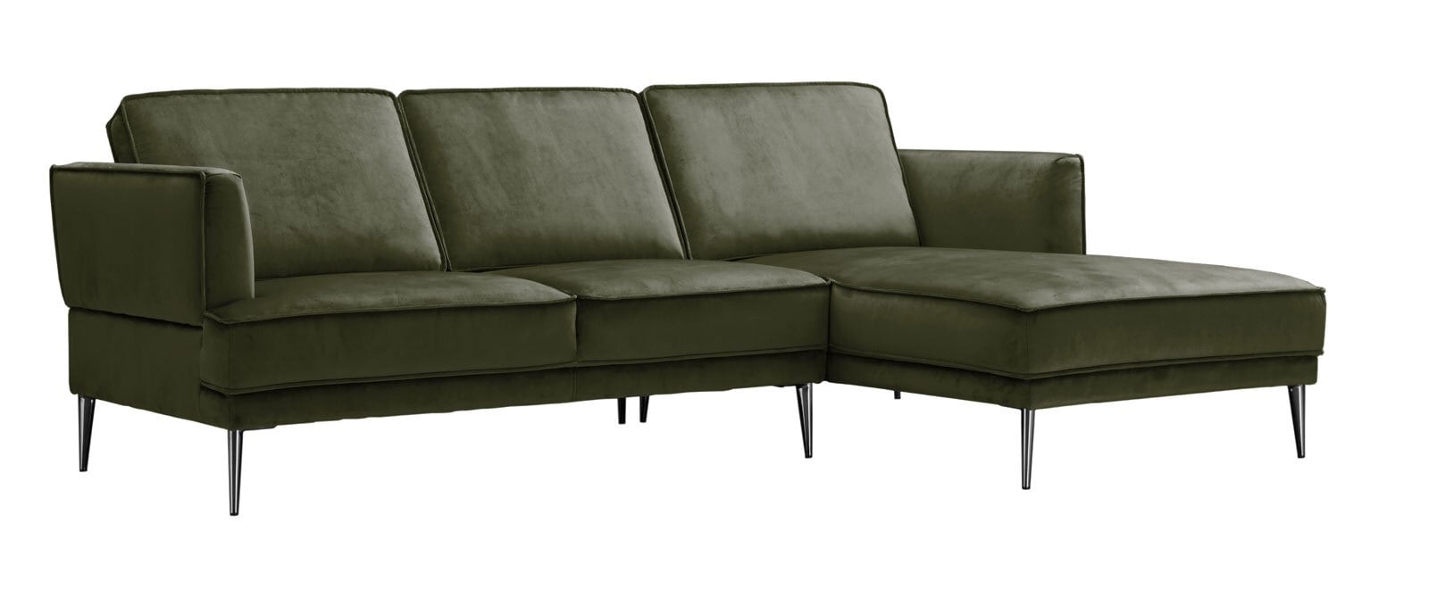 Ecksofa CHARLESTON oliv