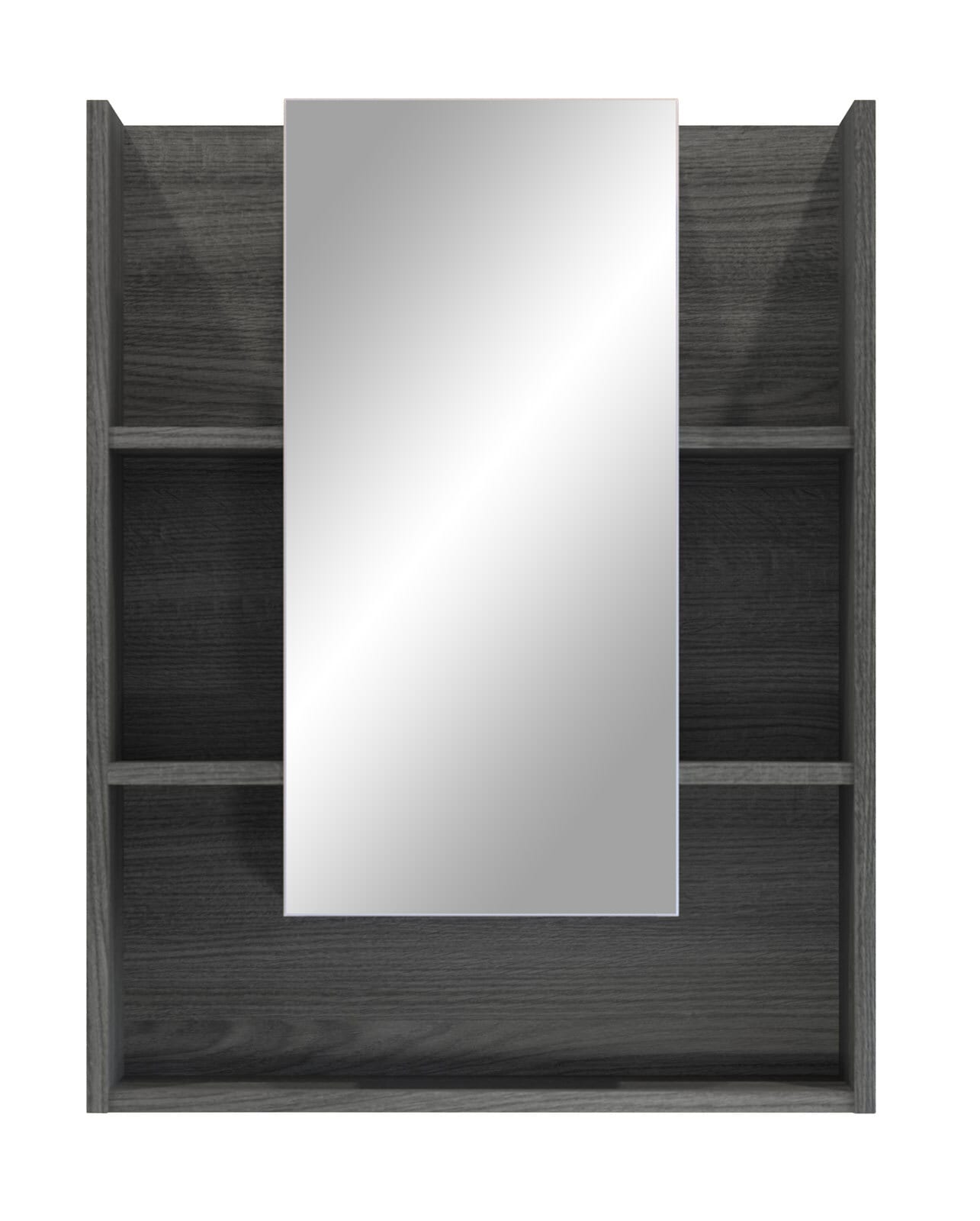 Spiegelschrank DAILY 60 x 77 cm Sardegna Rauchsilber