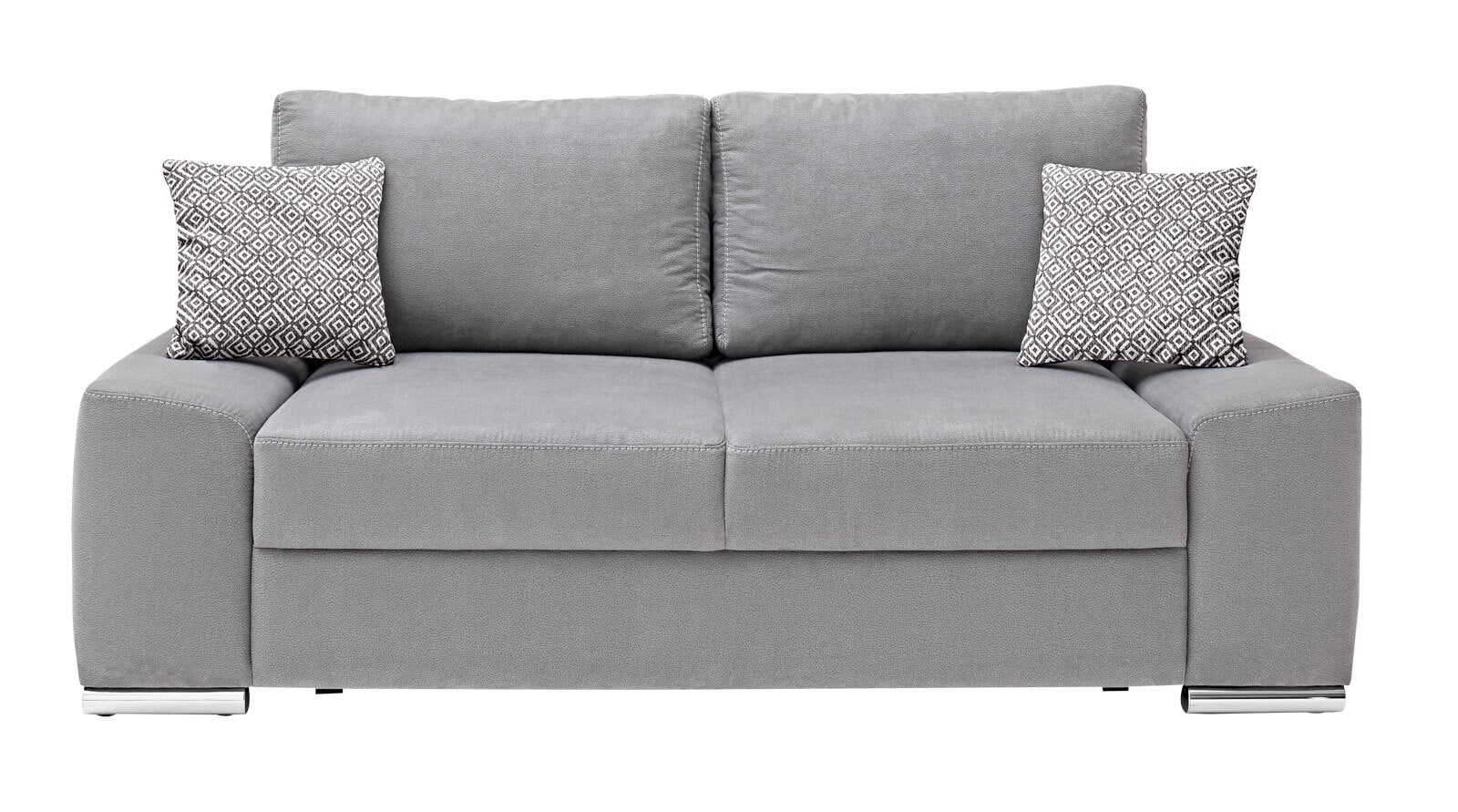 Schlafsofa KITTI DE LUXE 207 x 102 cm grau