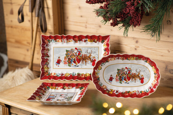 Villeroy & Boch Servierschale TOY´s FANTASY Santa und Kinder