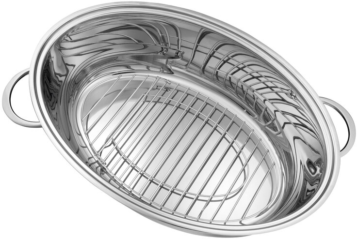 ZWILLING Bräter PLUS 8500 ml Edelstahl silber