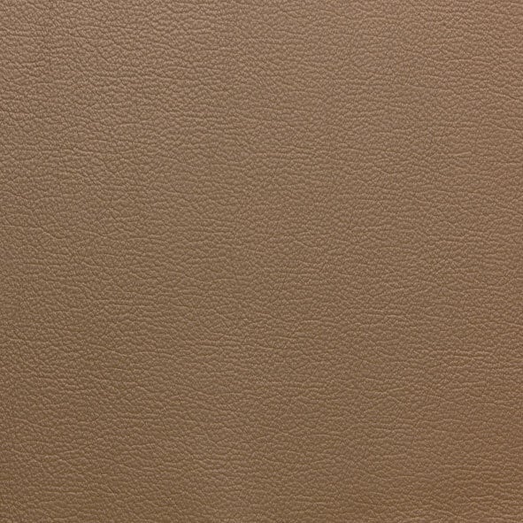 Ecksofa HOBART 207 x 260 cm mit Schlaffunktion rechts Lederbezug cappuccinobraun