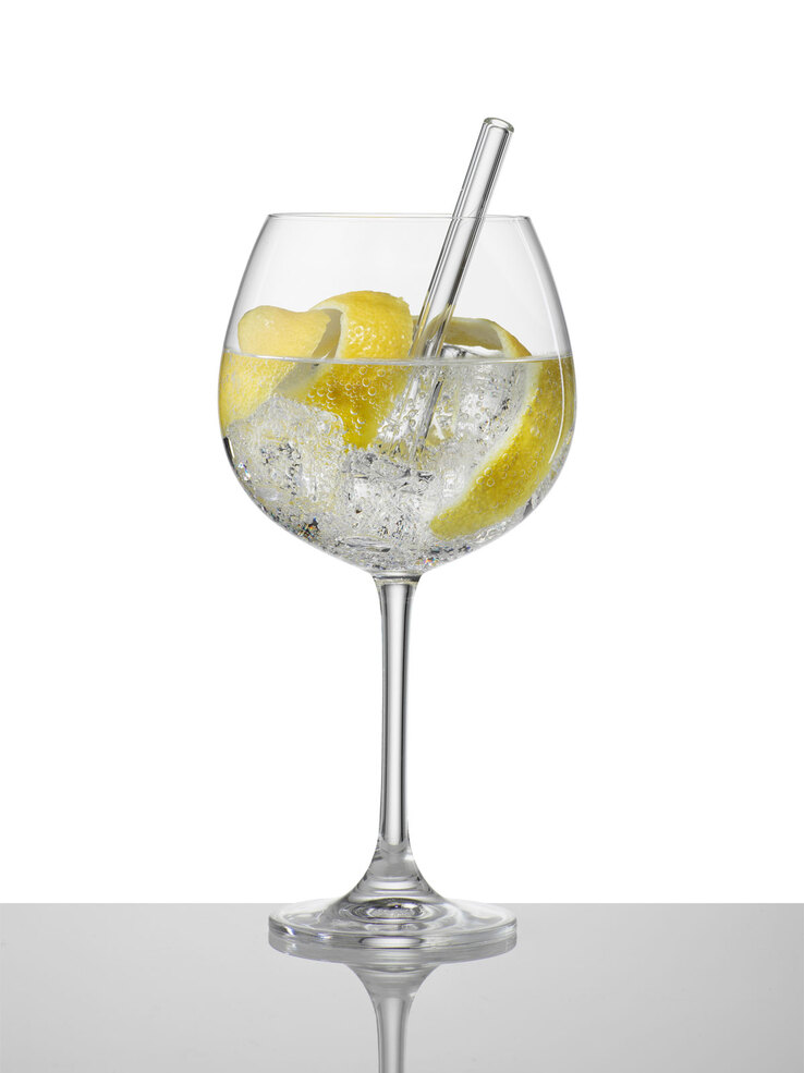 SIMAX exclusive Glastrinkhalm EXKLUSIV gerade 7-teilig 15 cm