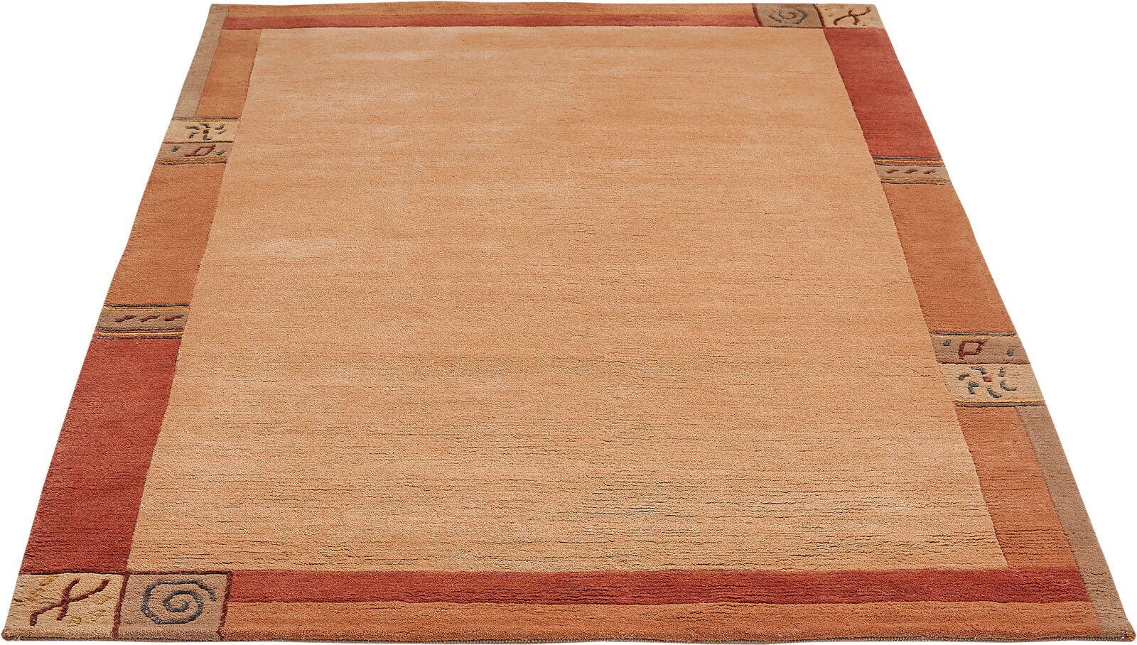 Teppich MANALI 70 x 140 cm orange
