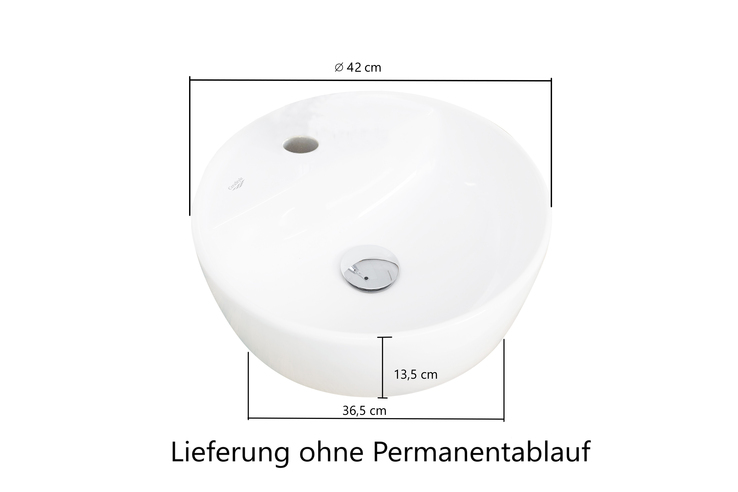 Waschtisch BRÜGGE braun 61cm