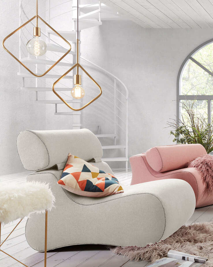 Kave Home Relaxsessel CLUB beige