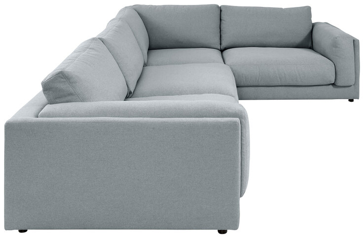 Ole Gunderson Ecksofa-Kombi LASSE II 345 x 252 cm grau