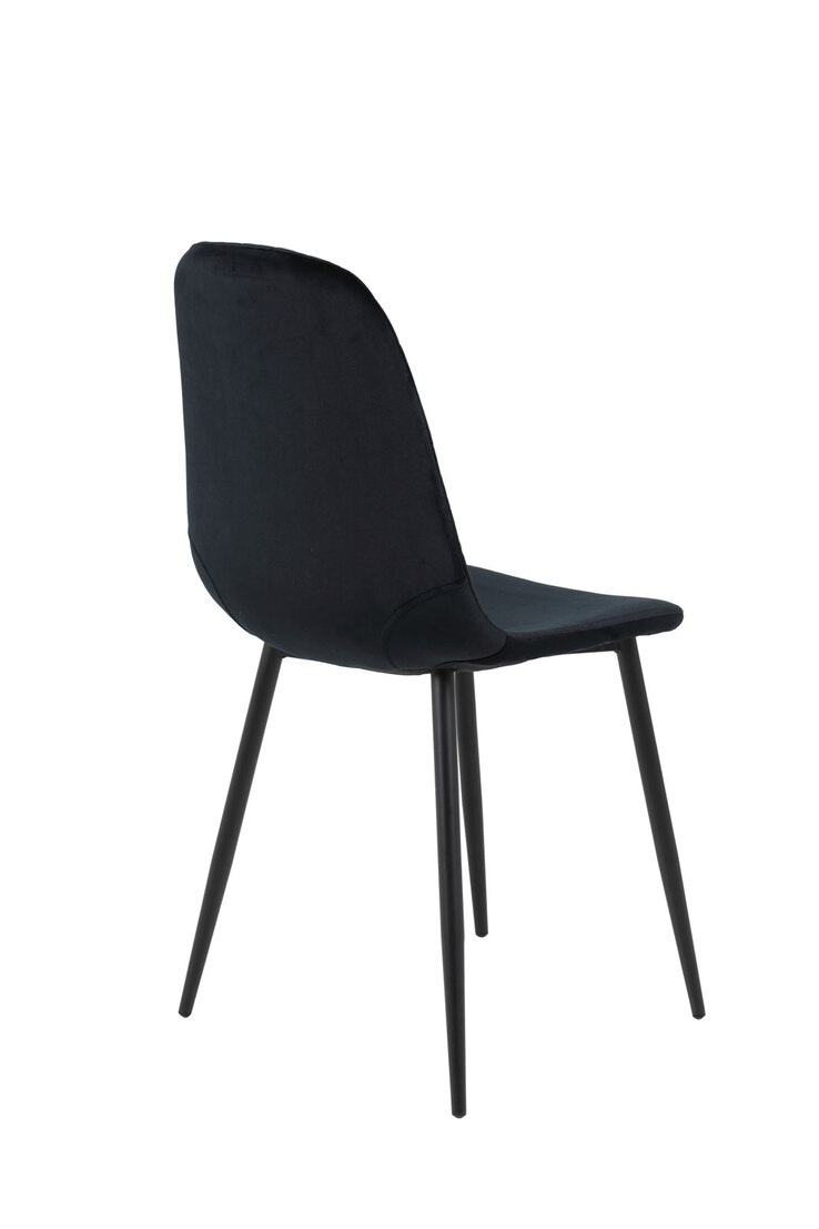 Esszimmerstuhl MIRA 2er Set schwarz