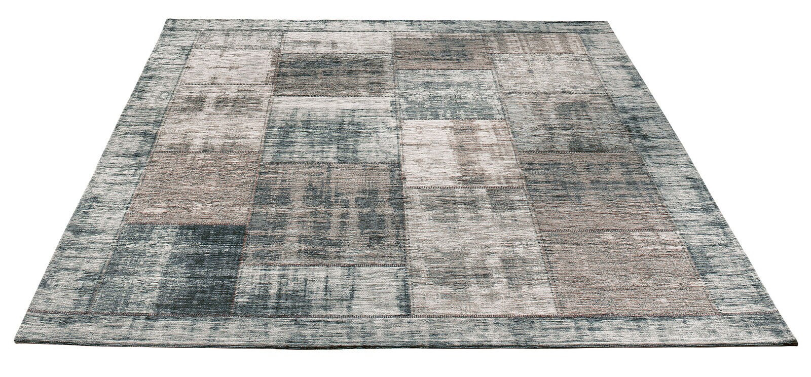Designerteppich PABLO 68 x 220 cm grau/beige