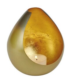 LAMBERT Teelichthalter 11 cm bronzefarbig