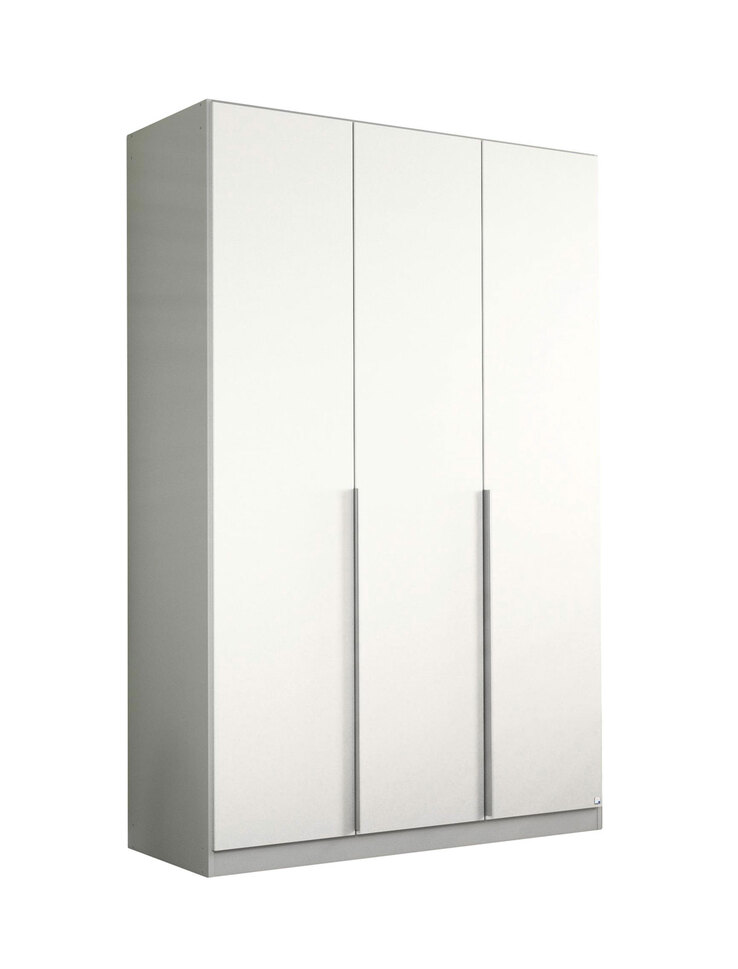 Kleiderschrank ALABAMA 136 x 210 cm Alpinweiß NB