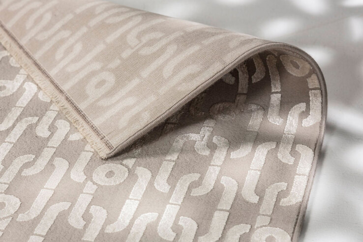 JOOP! Teppich CHAINS 200 x 300 cm creme