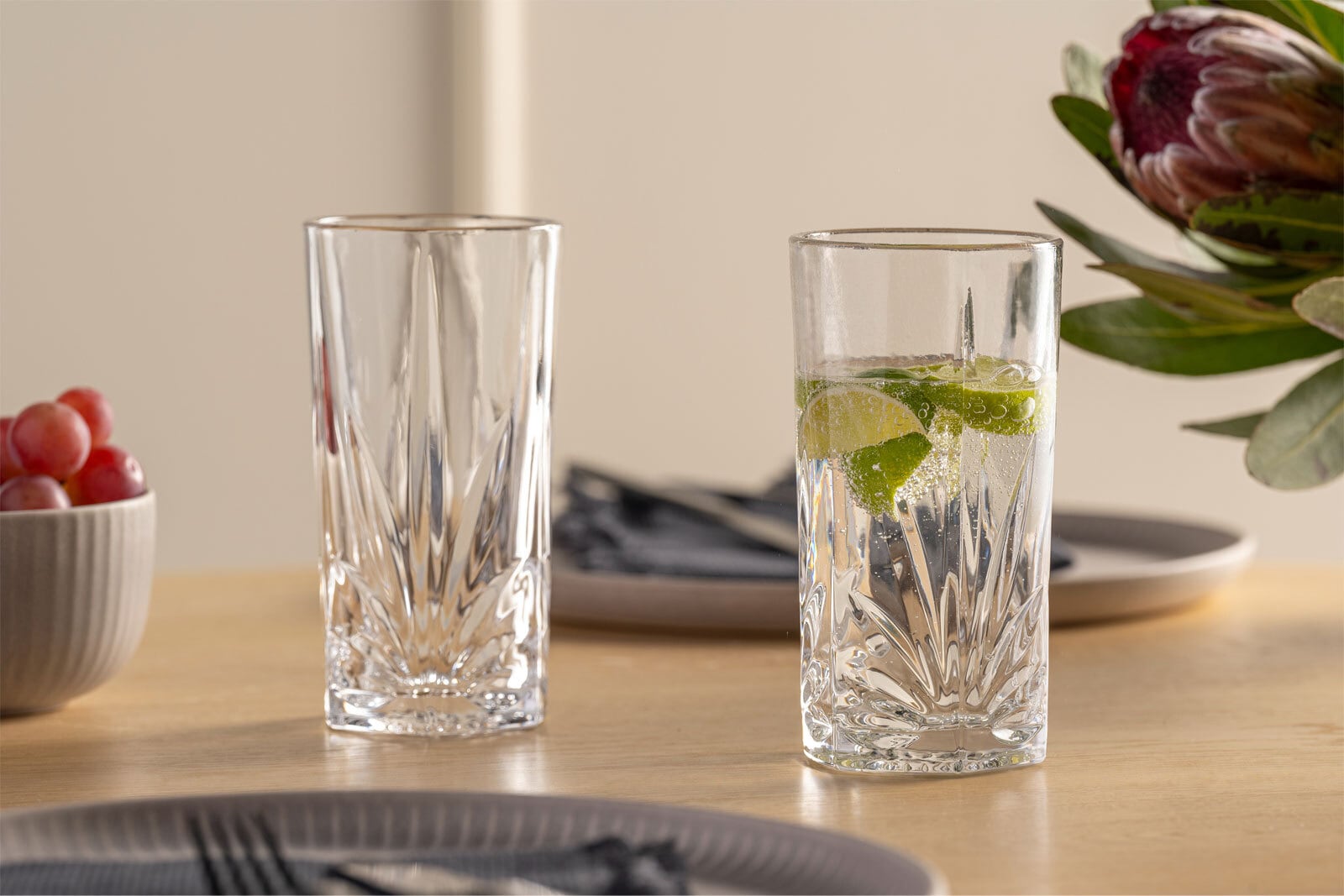 LEONARDO Longdrinkglas CAPRI 4er Set transparent