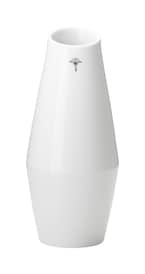 JOOP! Vase/ Karaffe SINGLE CORNFLOWER 18 cm weiß