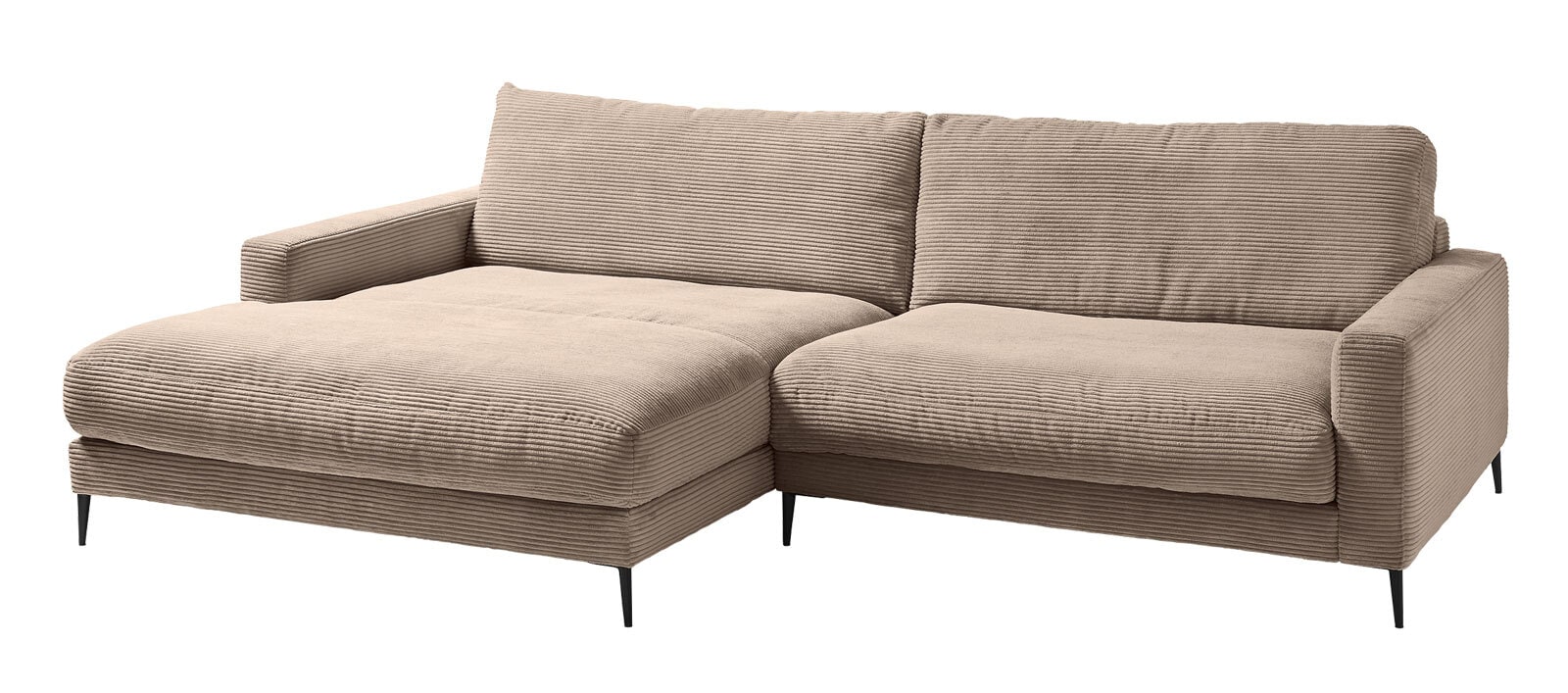 Ole Gunderson Ecksofa DOWNTOWN 170 x 272 cm Cord taupe