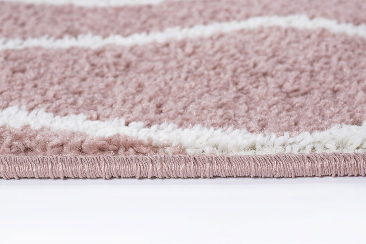 Kelim-Teppich LUND 160 x 230 cm rosenholz