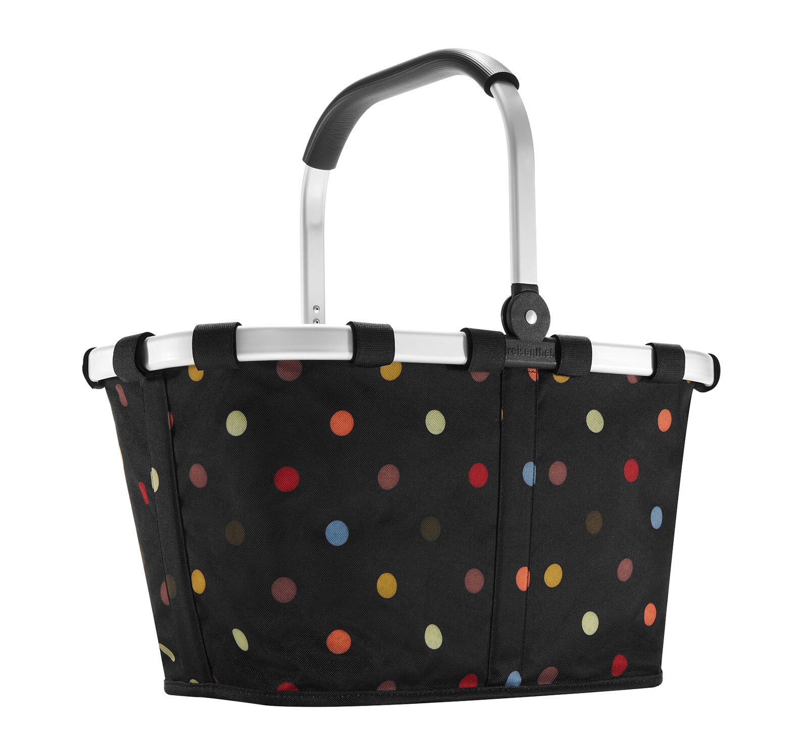 reisenthel Einkaufskorb CARRYBAG 22 l Frame silver /Dots