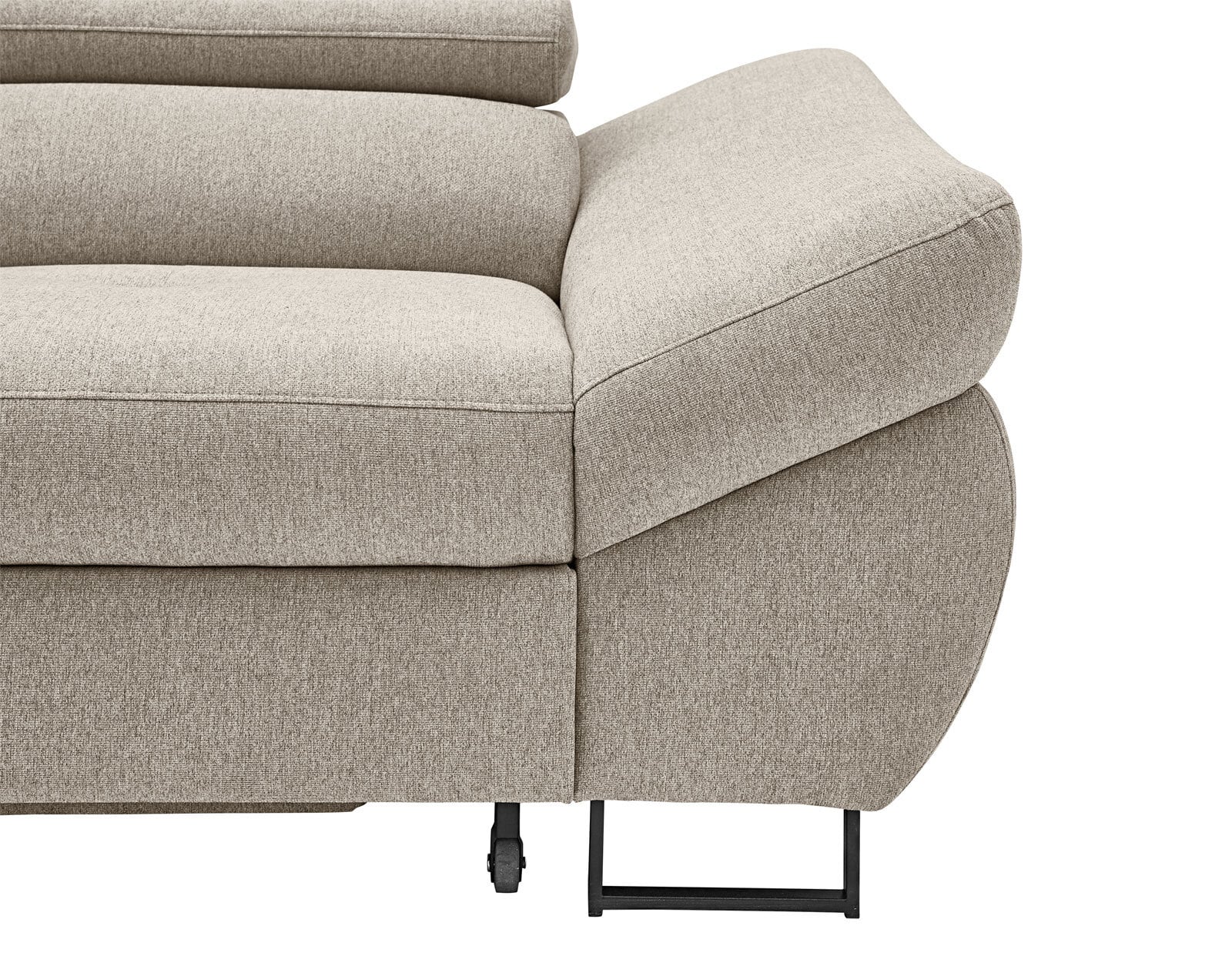 CASAVANTI Ecksofa FABIO 235 x 280 cm Primo beige