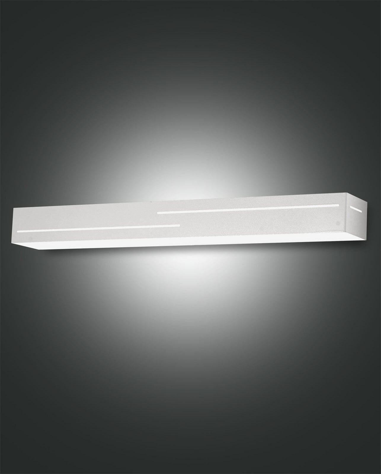 FABAS LUCE LED Wandleuchte BANNY 50 cm weiß