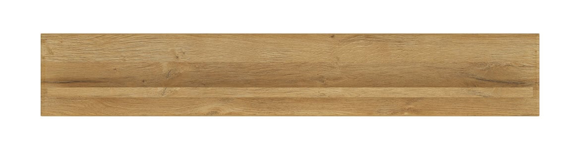 Wandboard CORTINA 117,6 x 19,6 cm Eiche braun