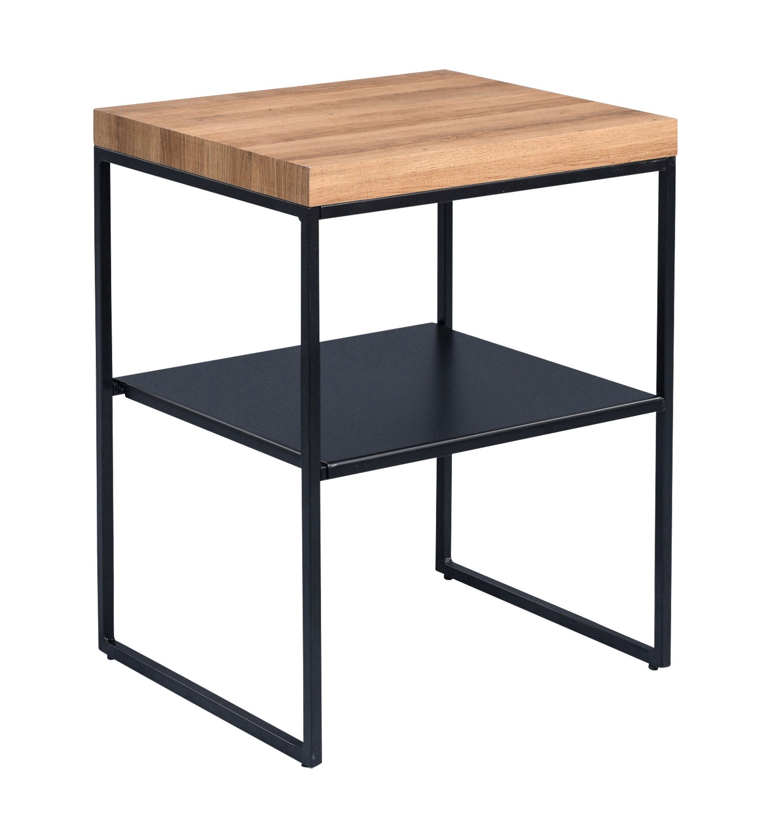 CASAVANTI Beistelltisch 50 x 62 x 40 cm Holznachbildung braun