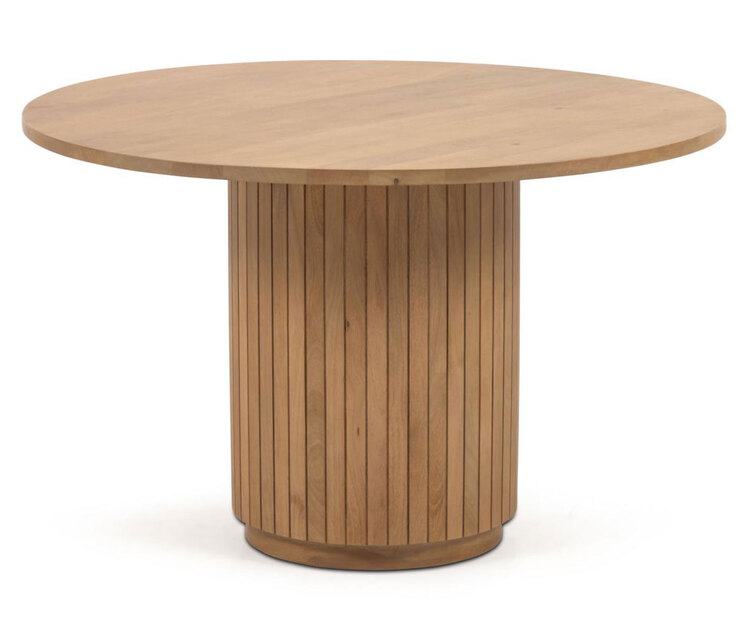 Kave Home Esstisch LICIA rund 120 x 75 cm braun
