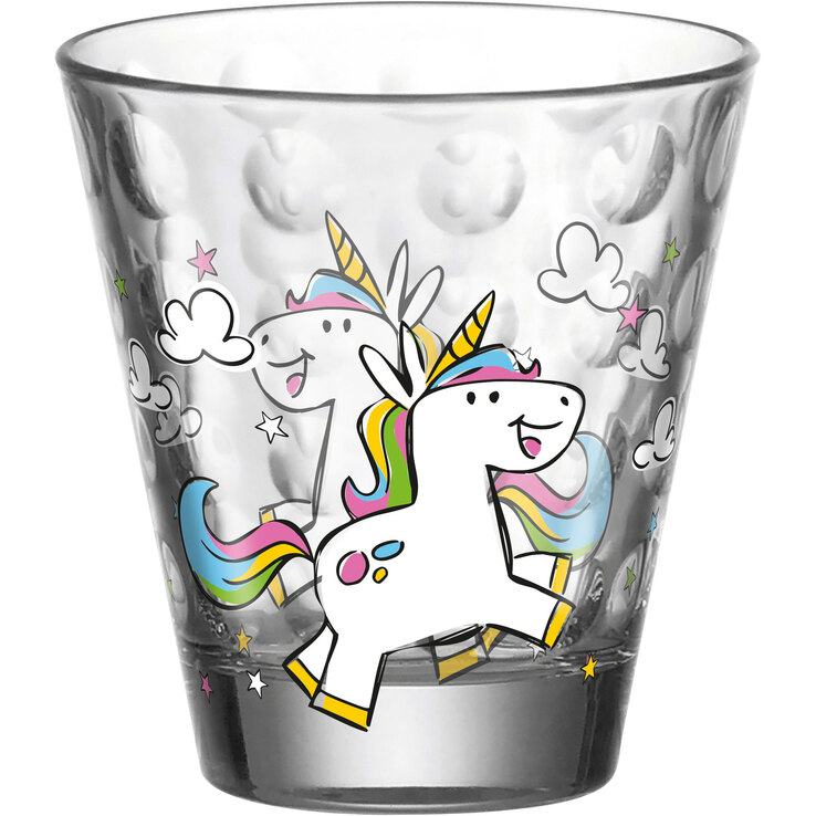 LEONARDO Kindergeschirr Becher BAMBINI OPTIC EINHORN