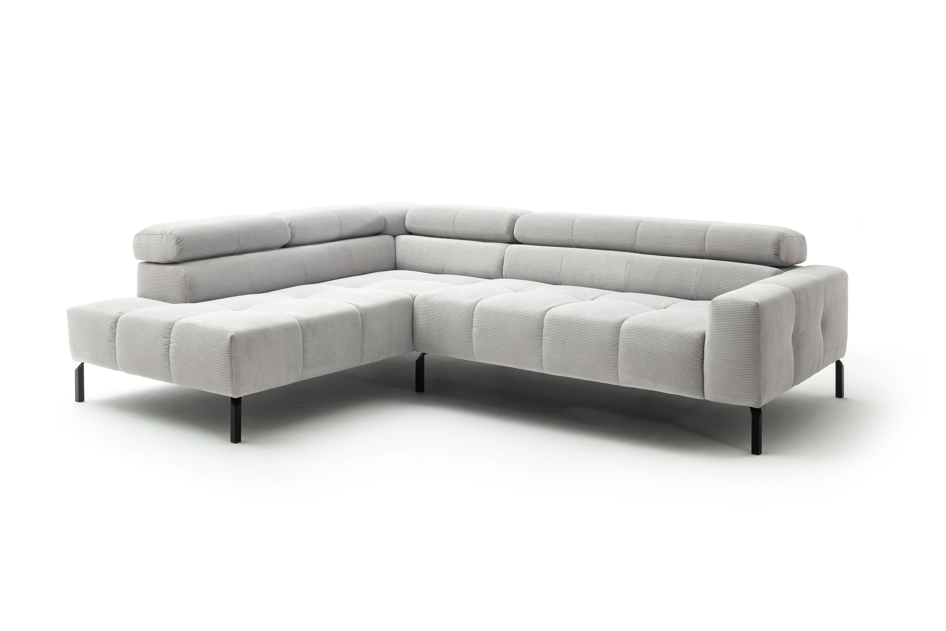 Ole Gunderson Ecksofa CASABLANCA 219 x 273 cm Feincord 