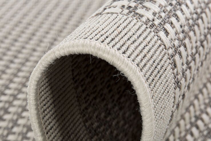 Webteppich SAVANNAH 200 x 285 cm hellbraun