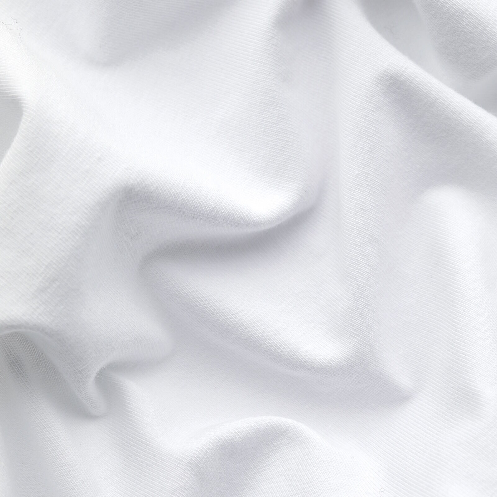 schlafgut Jersey-Spannbettlaken PURE 90-100 x 190-220 cm weiß 