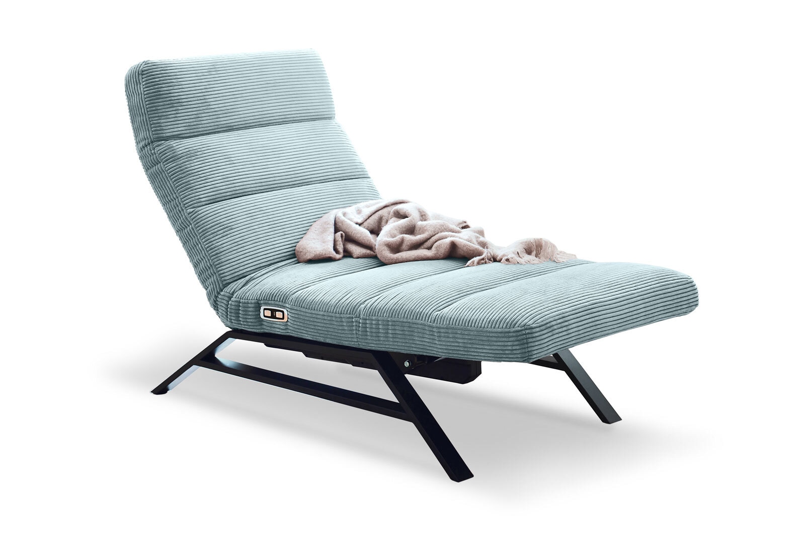 Ole Gunderson Relaxliege KARLSSON Cord lightblue